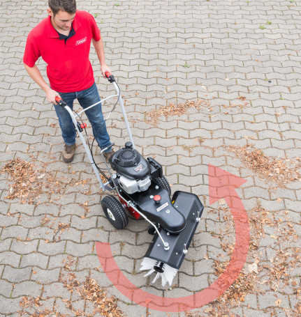 Подметально-уборочная машина Limpar 72 Honda (со щеткой для снега и грязи)