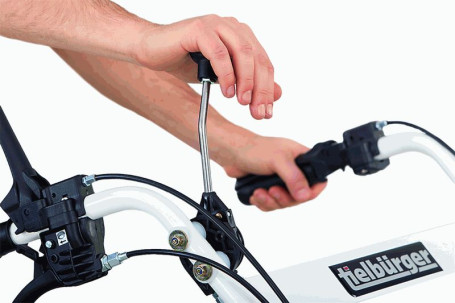 Подметально-уборочная машина TIELBUERGER TK58 Professional (Honda GXV160)