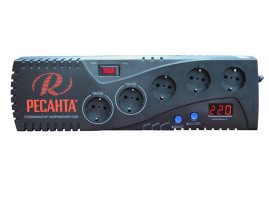 Бытовой стабилизатор напряжения Ресанта С500