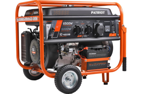 Генератор бензиновый PATRIOT GRS 7500E
