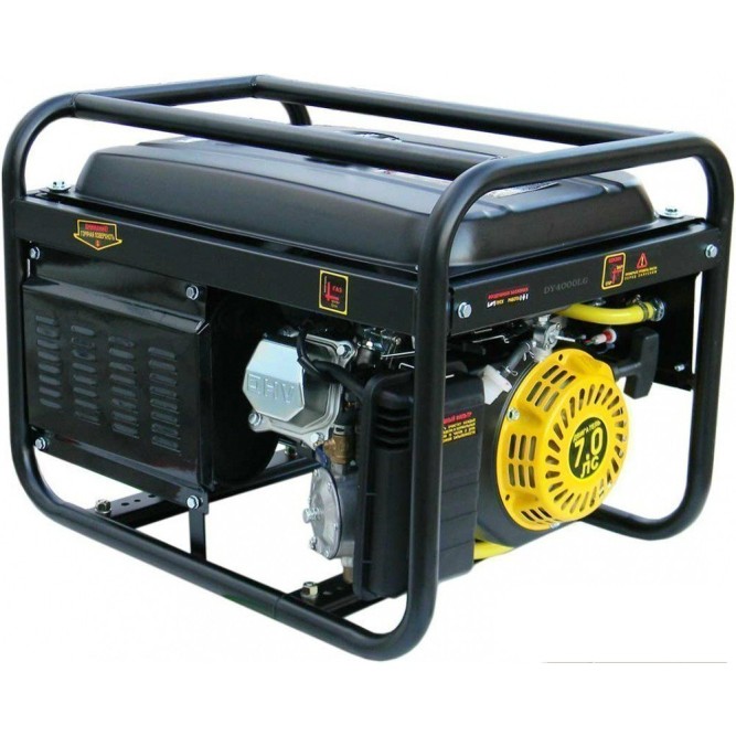 Бензогенератор мультитопливный Huter DY4000LG в Екатеринбурге