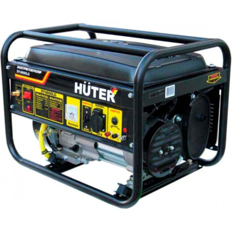 Бензогенератор мультитопливный Huter DY4000LG