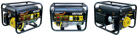 Бензогенератор мультитопливный Huter DY4000LG
