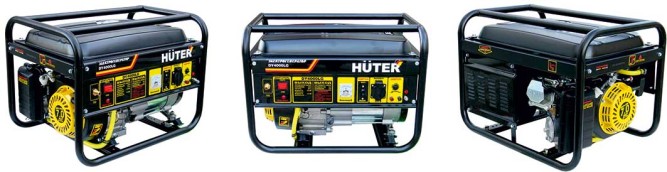 Бензогенератор мультитопливный Huter DY4000LG в Екатеринбурге