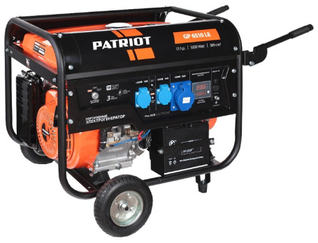 Бензогенератор Patriot GP 6510LE