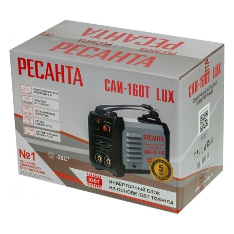 Инверторный сварочный аппарат Ресанта САИ-160Т LUX