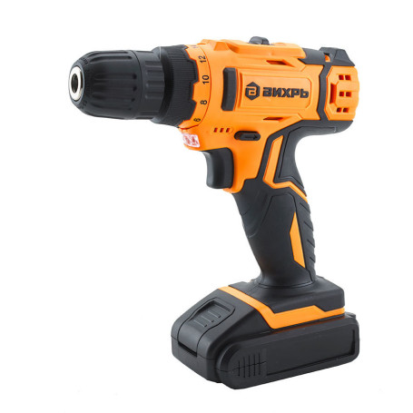 Дрель-шуруповерт аккумуляторная Вихрь ДА-14,4Л-2 (2,0 А/ч)