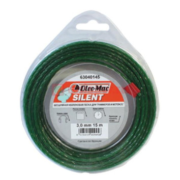 Леска 3.0мм 15м silent Блистер 112шт/кор