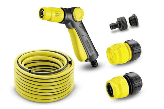 Шланг PrimoFlex 1/2" -20м в комплекте с пистолетом, коннекторами, адаптером, штуцером Karcher 2.645-115.0