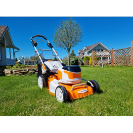 Газонокосилка аккумуляторная VILLARTEC MA 4046T SET: AM402+AC402