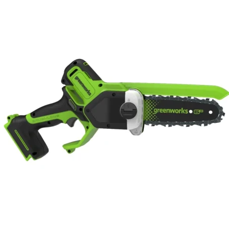 Цепная мини пила аккумуляторная Greenworks GD24CS15, 24V, 15см, бесщеточная, с автоматической смазкой цепи, без АКБ и ЗУ