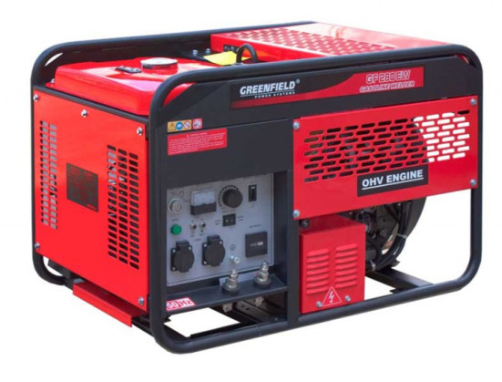 Бензиновый сварочный генератор Green Field GF 280 EW