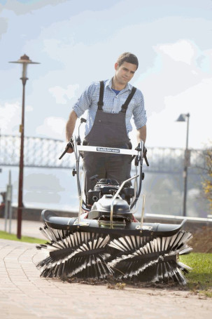 Подметально-уборочная машина TIELBUERGER TK48 Professional HYDRO (Honda GXV160)