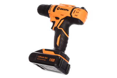 Дрель-шуруповерт аккумуляторная Вихрь ДА-18Л-2 (2,0 А/ч)