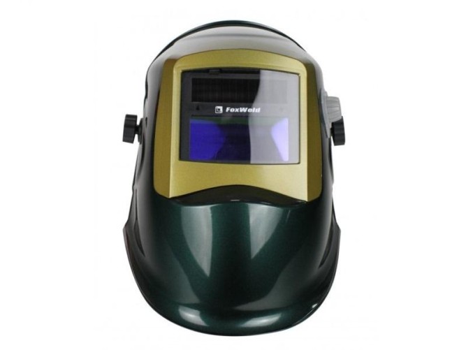 Маска КОРУНД-2 FoxWeld зеленая