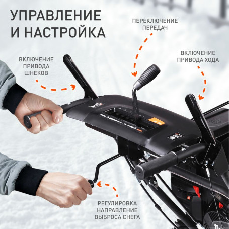 Снегоуборщик бензиновый Patriot PS 911