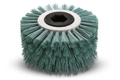Дисковая щетка 170мм жесткая зеленая для стойких загрязнений углов Karcher 6.994-128.0