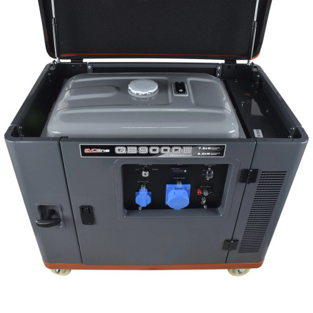 Бензогенератор в шумозащитном кожухе EVOline QB 9000 E