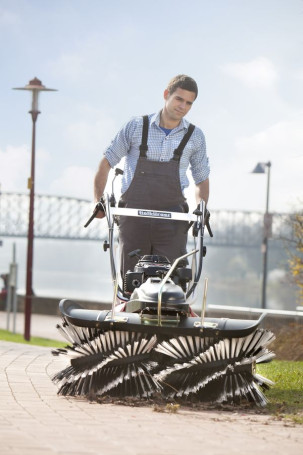 Подметально-уборочная машина TIELBUERGER TK58 Professional HYDRO (Honda GXV160)