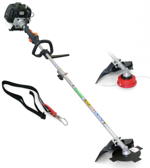 Бензокоса Caiman VSP255S-TU26 + CAT-NSP