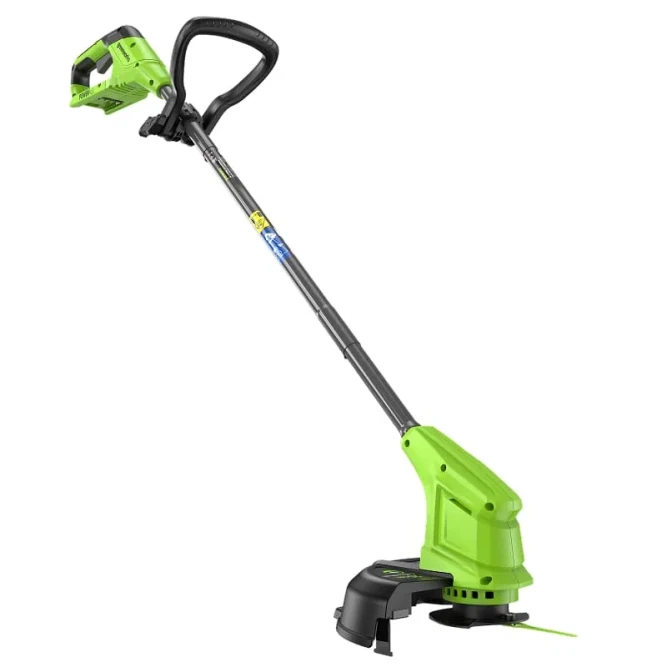 Триммер аккумуляторный Greenworks G24LT251, 24 V, 25 см, с 1хАКБ 2Ач и ЗУ