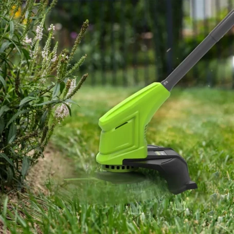 Триммер аккумуляторный Greenworks G24LT251, 24 V, 25 см, с 1хАКБ 2Ач и ЗУ