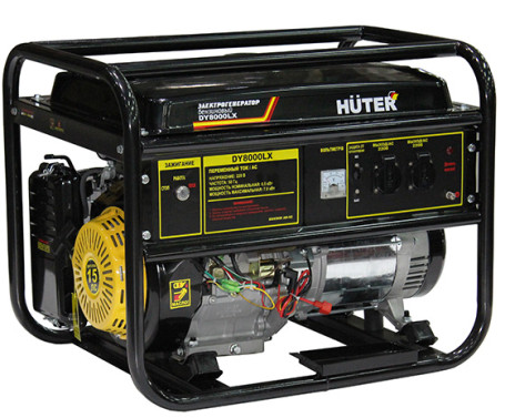 Бензогенератор Huter DY8000LX
