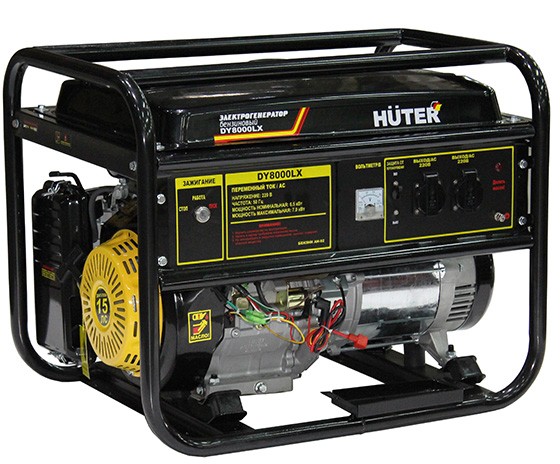 Бензогенератор Huter DY8000LX в Екатеринбурге