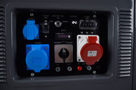 Бензогенератор в шумозащитном кожухе EVOline QB 12003 E