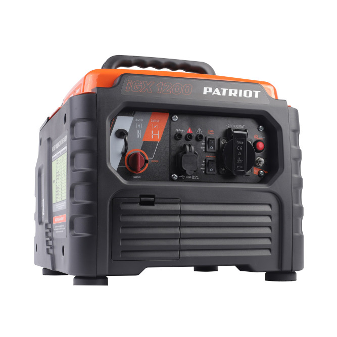 Генератор инверторный PATRIOT iGX 1200 1,0/1,2 кВт