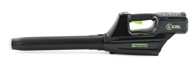 Воздуходув аккумуляторный Greenworks GD82BL, 82V, бесщеточный 5 А.ч. АКБ и ЗУ