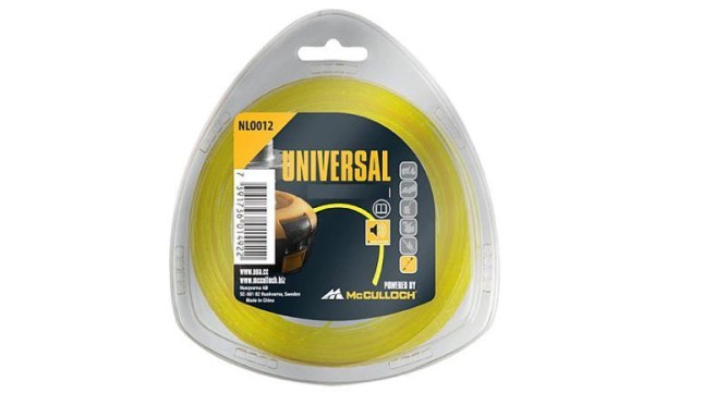 Корд триммерный Nylon Line 1.6mm x 15m желтый (бесшумный) UOA 5776163-12