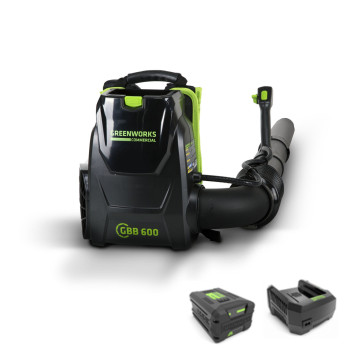 Воздуходув аккумуляторный, ранцевый Greenworks, 82V, бесщеточный 5 А.ч. АКБ и ЗУ