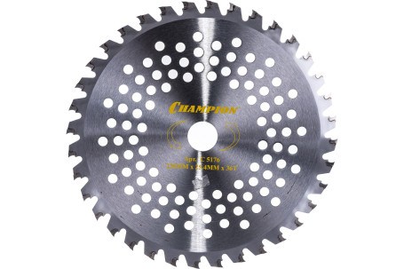 Нож с зубцами из твердого сплава Champion Tiger 36/230/25,4 (SRM-2305SI,SRM-2655SI)