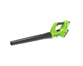 Воздуходув аккумуляторный Greenworks 2404807UA, 24V, с АКБ 2 А*ч и ЗУ