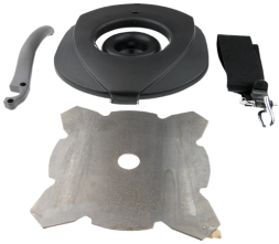 Набор: J-рукоятка+ 4 лопастной нож+опорная шайба. Для Husqvarna 125L/125LD/128L/128LD/129LK