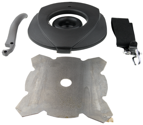 Набор: J-рукоятка+ 4 лопастной нож+опорная шайба. Для Husqvarna 125L/125LD/128L/128LD/129LK