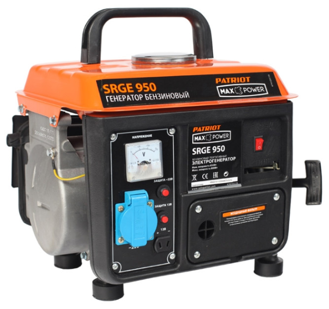 Бензогенератор Patriot SRGE 950
