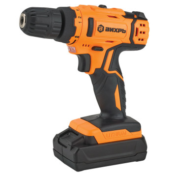 Дрель-шуруповерт аккумуляторная Вихрь ДА-24Л-2к (2,0 А/ч)