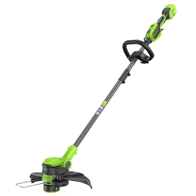 Триммер аккумуляторный Greenworks GD24LT331, 24V, 33 см, без АКБ и ЗУ