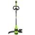 Триммер аккумуляторный Greenworks GD24LT331, 24V, 33 см, без АКБ и ЗУ