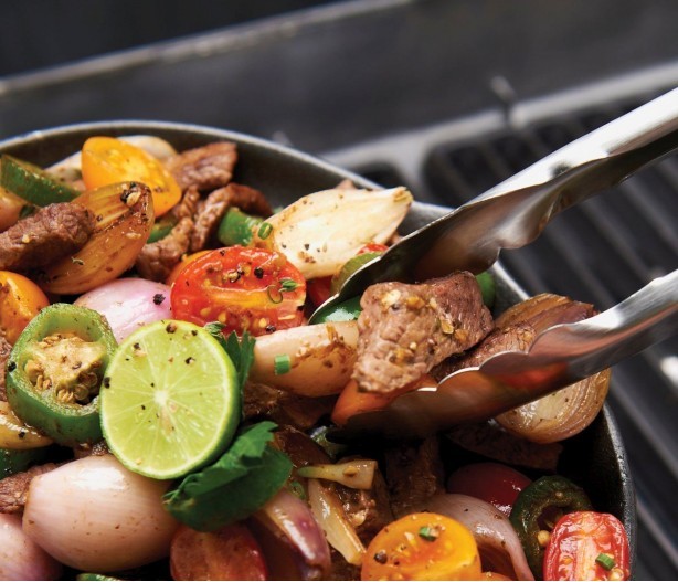 Набор для приготовления Фахита/Оджахури (чугунная сковородка, подставка прихватка) Broil King