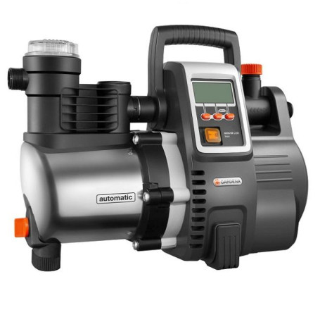 Насос напорный автоматический GARDENA 6000/6E LCD Inox Premium 01760