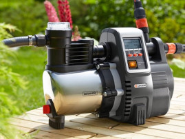Насос напорный автоматический GARDENA 6000/6E LCD Inox Premium 01760