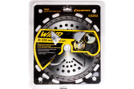 Нож с зубцами из твердого сплава Champion Wind 36/230/25,4 (SRM-330ES/SRM-350ES,4605)