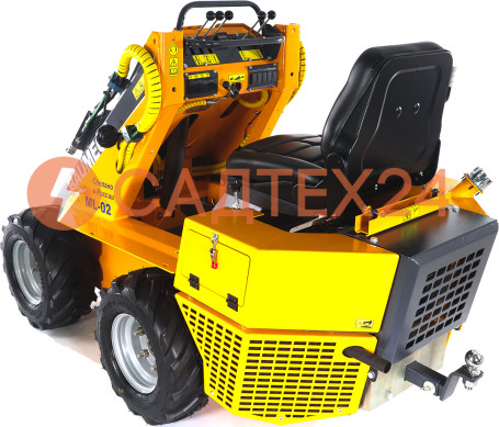 Мини-погрузчик BAUMECH ML-02 PRO, двиг. Zongshen GB750 EFI V-Twin инжектор