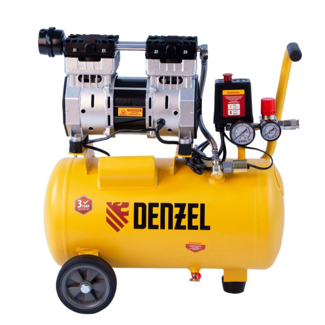 Компрессор безмасляный DENZEL DLS950/24