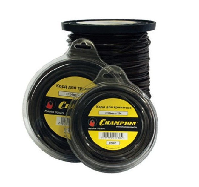 Корд трим.CHAMPION Nylplus Square 3.0мм*236м (квадрат)