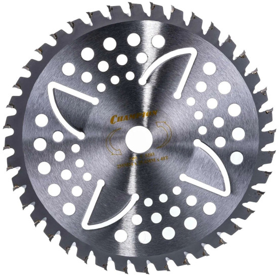 Нож с зубцами из твердого сплава Champion Wind 40/255/25,4 (SRM-330ES/SRM-350ES,4605)