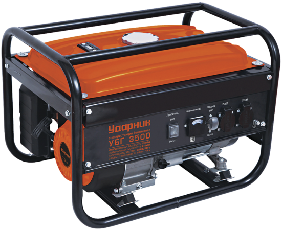 Бензогенератор Ударник УБГ 3500